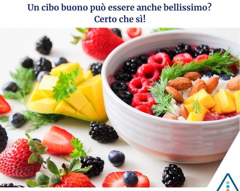 Un cibo buono può essere anche bellissimo? certo che si!